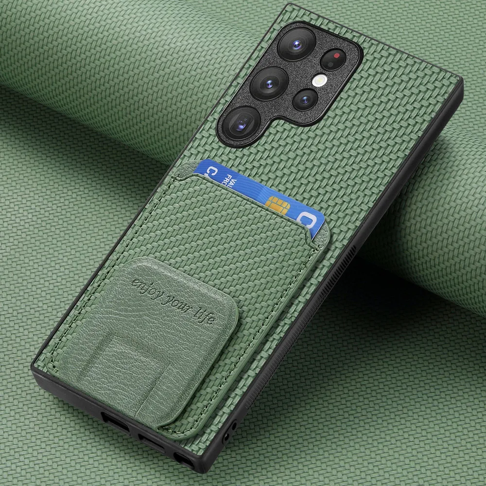 S25 Edge 5G Luxury Case For Samsung Galaxy S25 Ultra Leather Wallet Card Stand Funda For Galaxy S25 FE S 25 Plus Back Cover