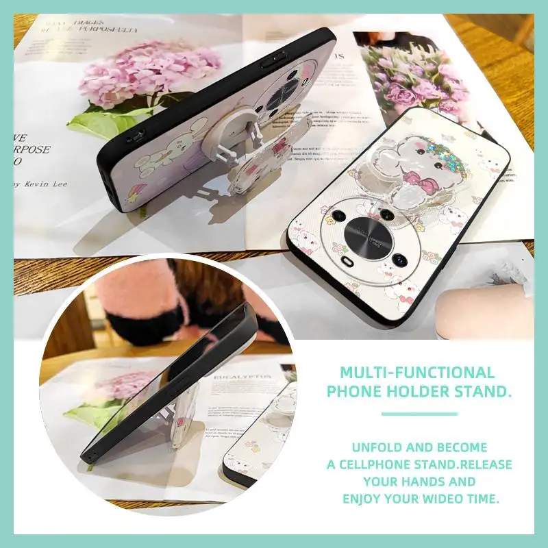 Kickstand Fashion Design Phone Case For Huawei Maimang30 5G TPU Dirt-resistant Rotatable stand phone lens protection