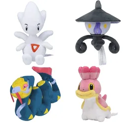 14cm Pokemon Fit Plush Toys Seviper Togetic Shellos Lampent Stuffed Doll Anime Pocket Monster Plush Toys