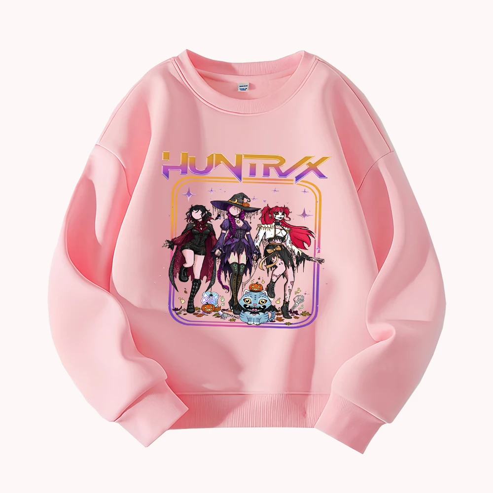 

HUNTRX Хэллоуин ведьма скелет готический графический принт женская повседневная толстовка с круглым вырезом