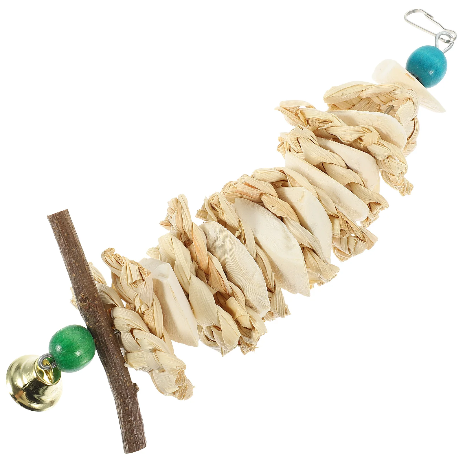 

Parrot Chewing Cuttlebone Bird Pendant Hanging Cage Safe Biting Bite Resistant Chew Natural Play Molar Supply Parrot Toy