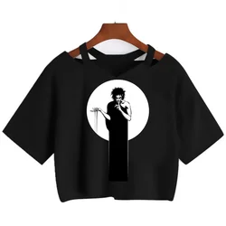 sandman 1 crop top women graphic tees women harajuku kawaii print ulzzang kawaii t shirt clothes streetwear