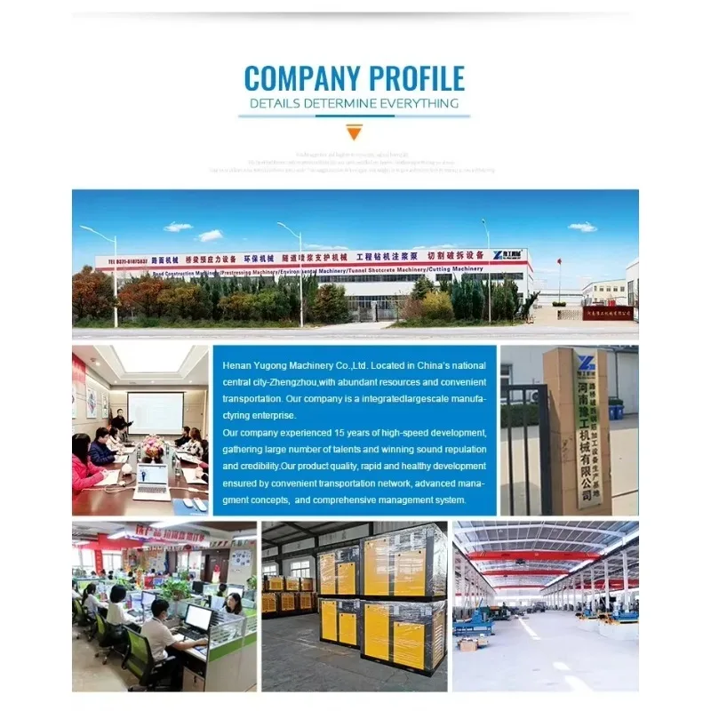 Customized Factory Directly Supply Industrial Oil Free Air Compressor