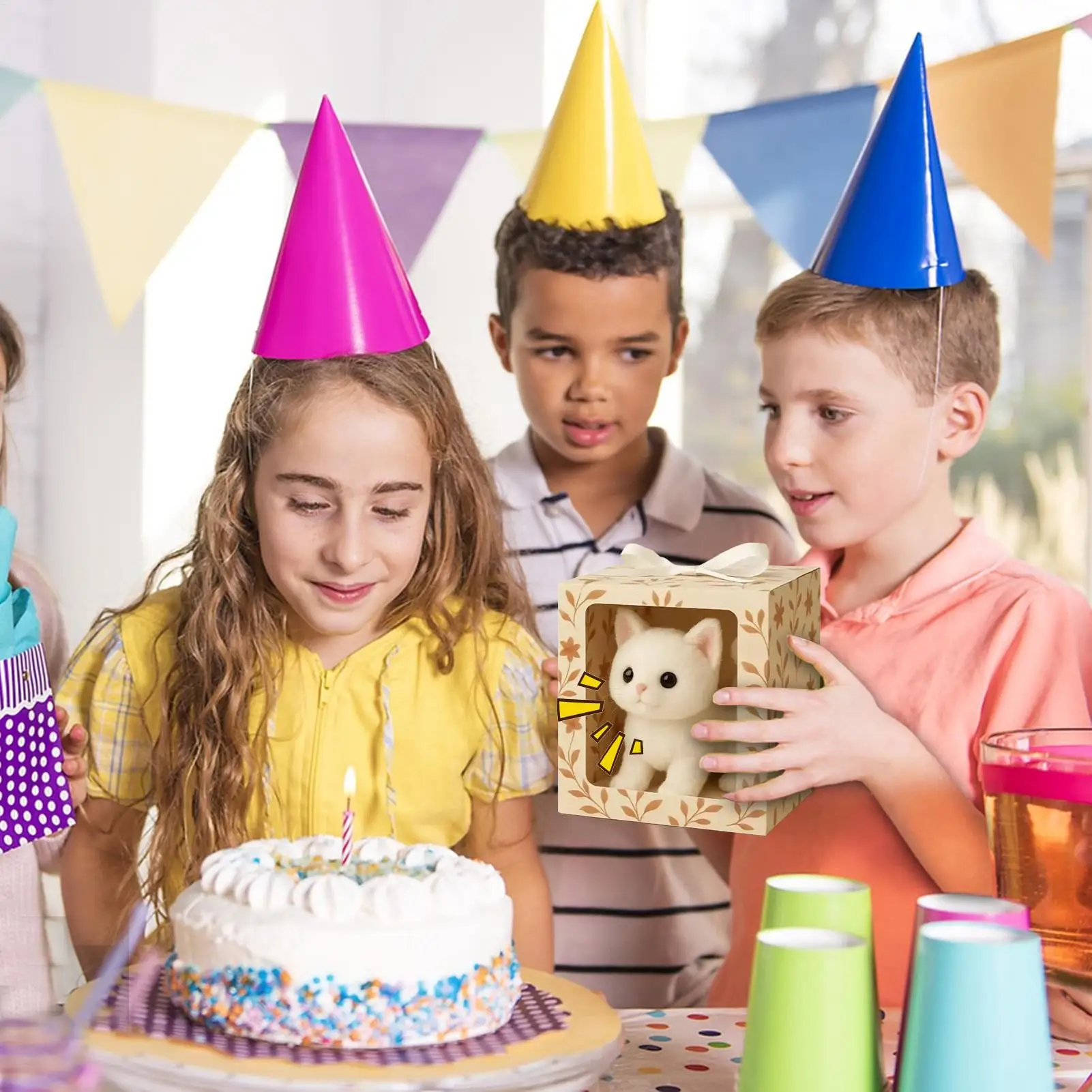 

Реалистичный робот-кошка, кошка, плюшевая интерактивная игрушка, гуляет и мяует, как настоящий котенок, реалистичный компаньон, домашнее животное для мальчиков