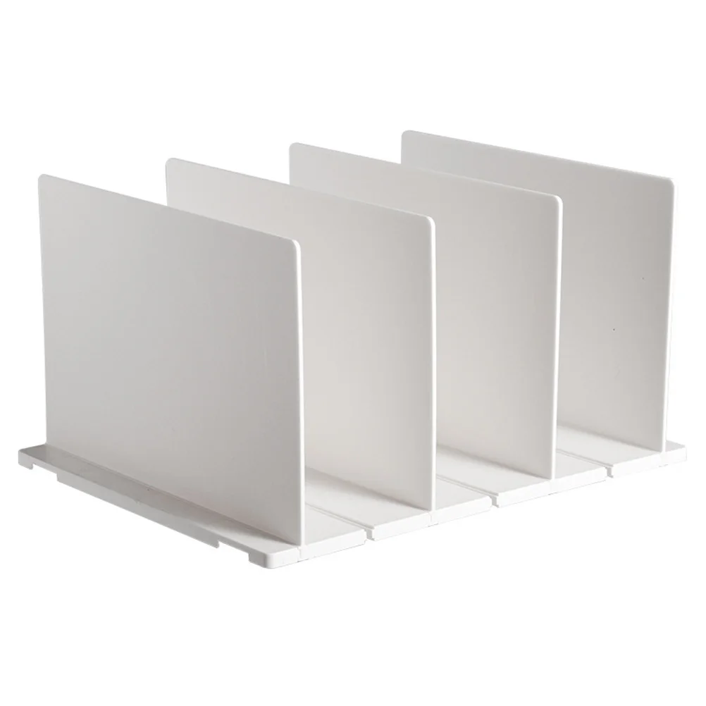 

1 set Multipurpose Drawer Dividers Storage White Adjustable Drawer Organizer Practical for Home Closet Storage Partition
