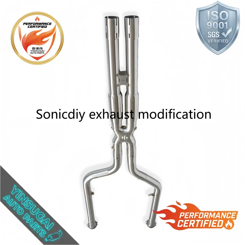 Cuski Factory Manufactured 1.5mm Stainless Steel Exhaust Middle Pipe System For BMW XM 4.4T 2023-2025