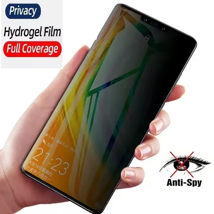 Privacy Hydrogel Film Anti-Spy Screen Protector For Samsung Galaxy A55 M55 A35 M15 M14 F15