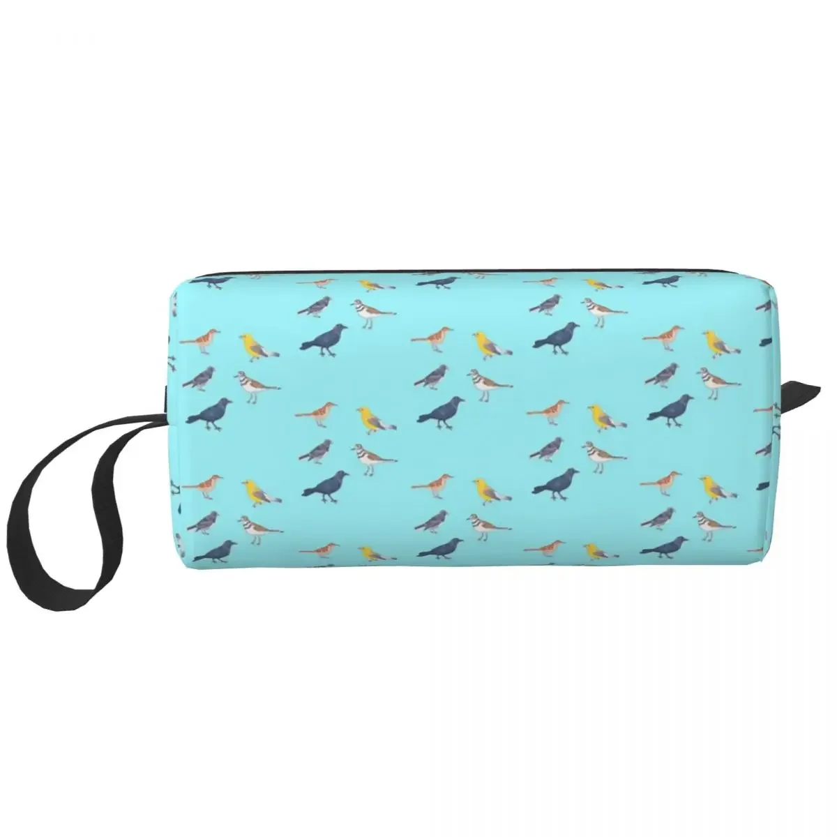 Bolsa de maquillaje North American Bird Pack, organizador de cosméticos, Kit de almacenamiento Dopp, bolsa de cosméticos de aseo, estuche de lápices de viaje de belleza para mujer