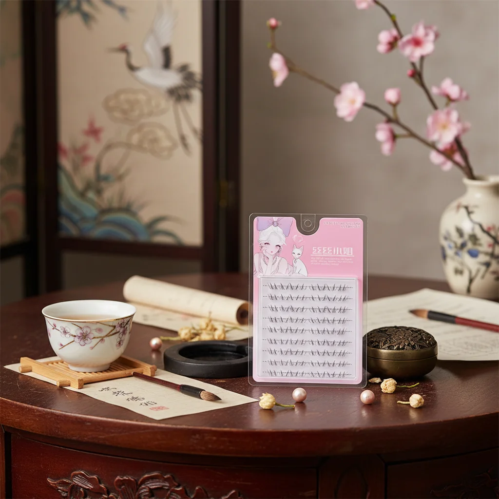 New Chinese Style False Eyelashes Lightweight Natural Look for Multiple Occasions