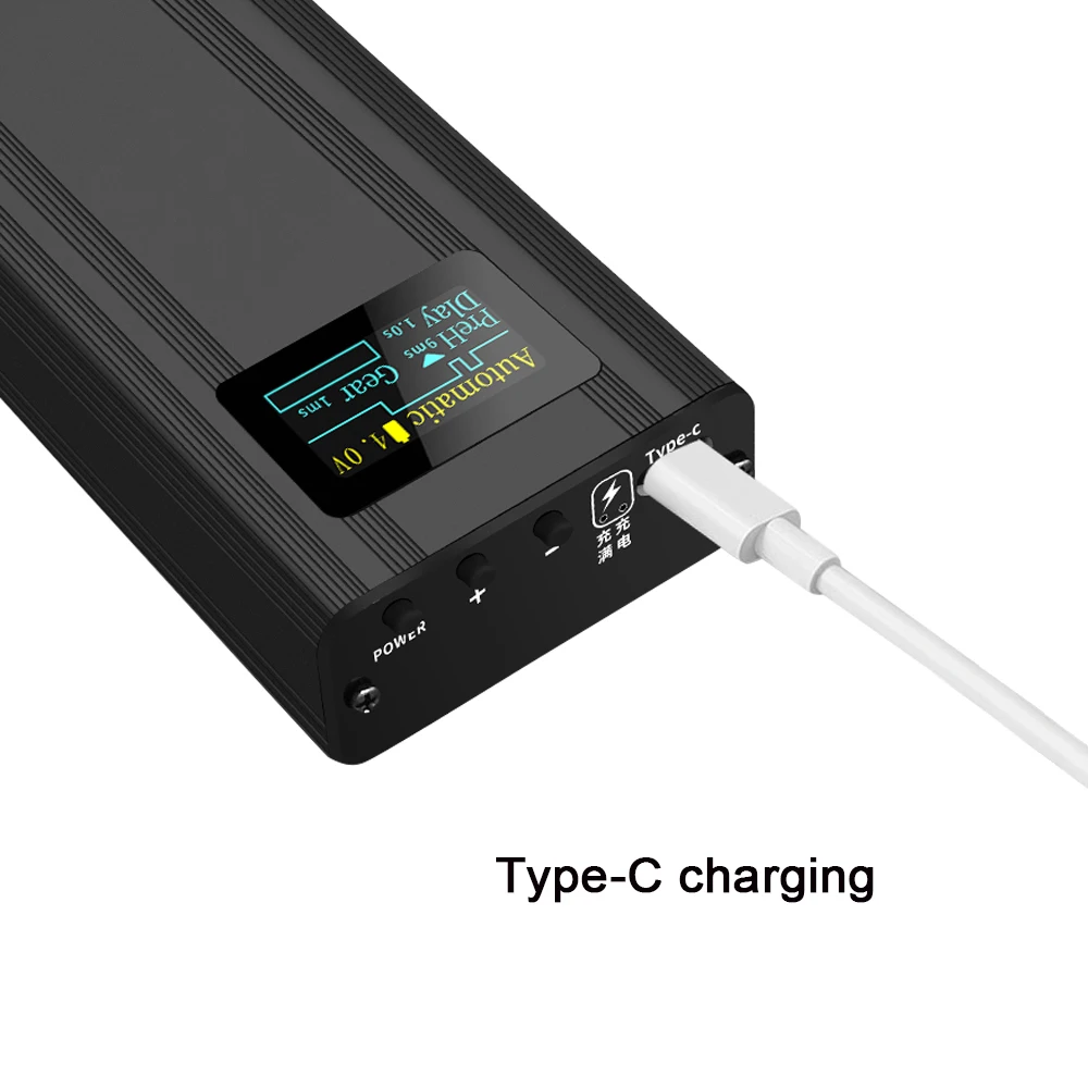 Mini Handheld Puntlasapparaat 80 Versnelling Verstelbare Digitale Display Draagbare Puntlasmachine Automatische Trigger Voor 18650 Batterijen