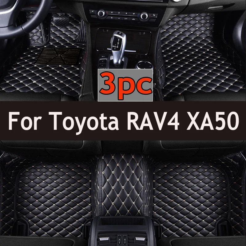 Car Floor Mats For Toyota RAV4 XA50 Hybrid(E-CVT) 2020 2021 2022 2023 2024 Suzuki Across Foot Pads Carpet Interior Accessories