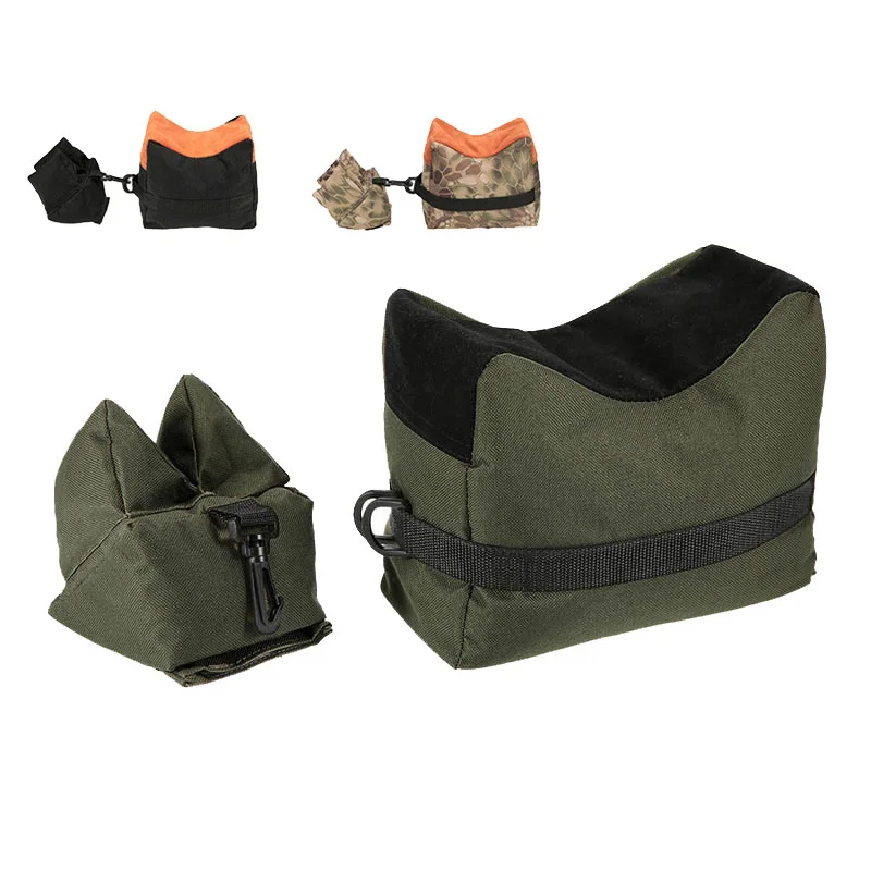 

Front & Rear Hunting Tactical Bench Support Sandbag Gun Shooting Rest Bag Stand Set Gun Accessories