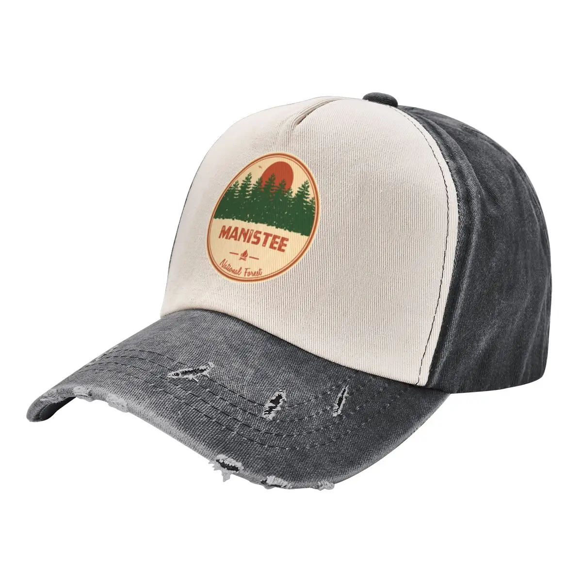Manistee National Forest Baseball Cap Ball Cap Cosplay Women's Beach Outlet 2024 Men's