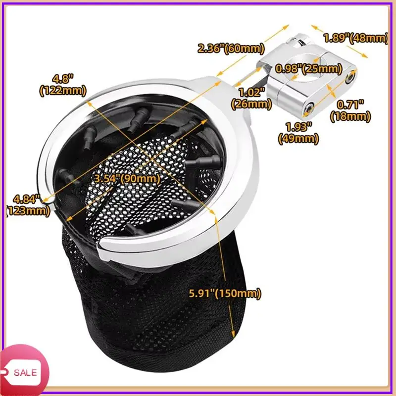 

Prominent Motorcycle Handlebar Cup Drink Holder For Davidson Sportster Dyna Softail Road King Motorcycle Accessories