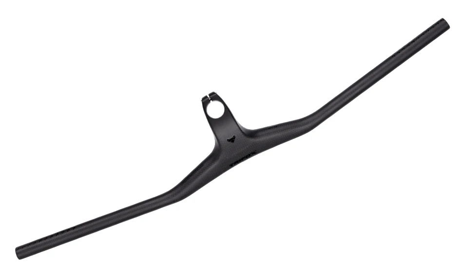 TRIFOX Carbon Fiber MTB Fahrrad Integrierter Lenker mit Vorbau -17 Grad 80*740/800mm Mountainbike Teile – Detail 14