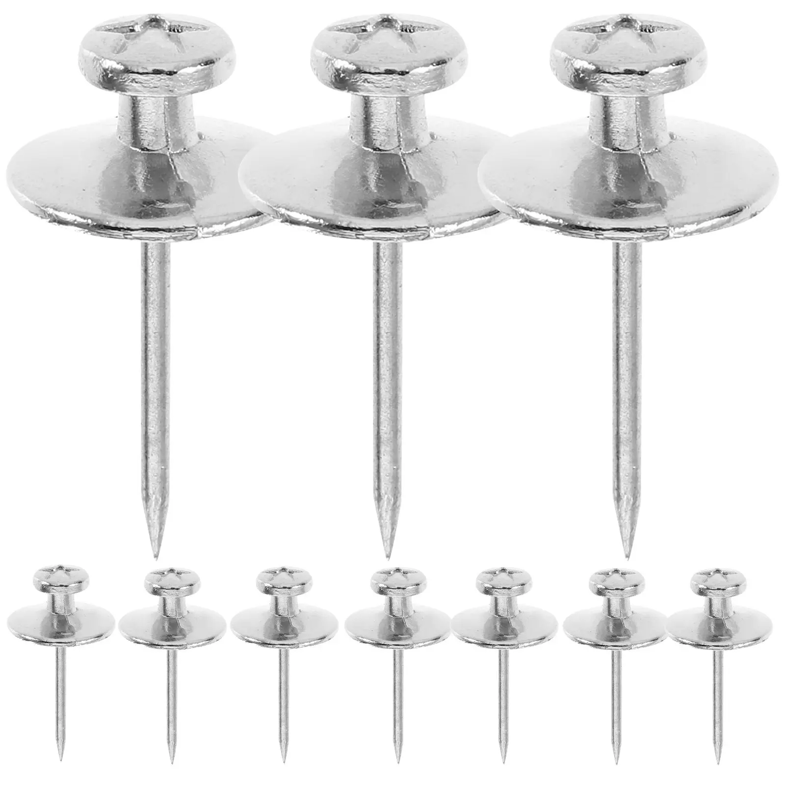 30Pcs Sturdy Zinc Alloy Star Push Pins Decorative Wall Nails for Hanging Pictures Frames Keys Cork Board Photo Wall Home Decor