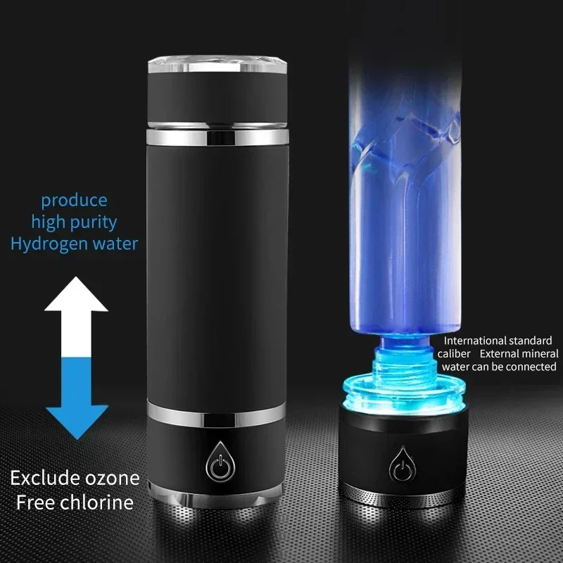 

Hot SalesHydrogen Rich Generator Water Ionizer Bottle Purify Water Alkaline Thermal Cup Ozone Residual Chlorine Exhaust