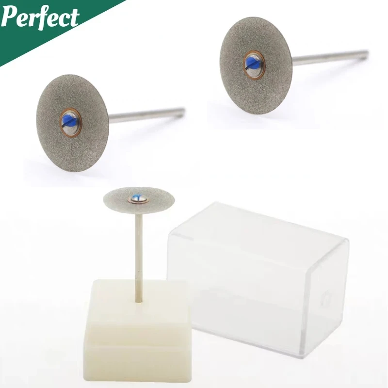 Dental 0.3MM Double-sided Sand Porcelain Diamond Cutting Disc Zirconia Cutting Blade Polishing Dental Fully-Sintered DiamondTool