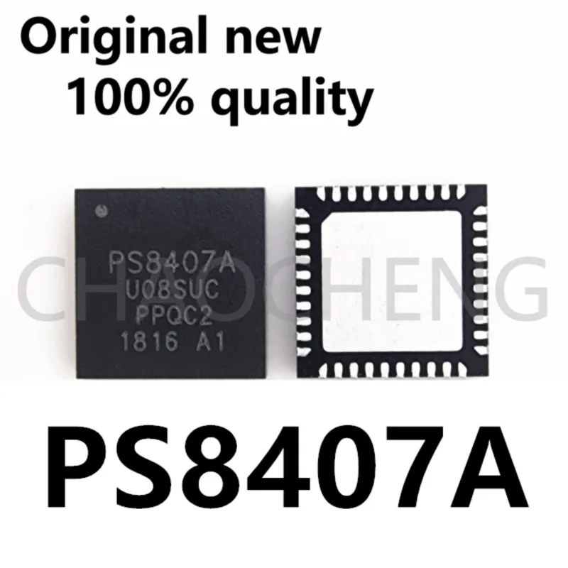 (1-2pcs)100% New original PS8407ATQFN40GTR2-A1 PS8407A TQFN-40 Chipset