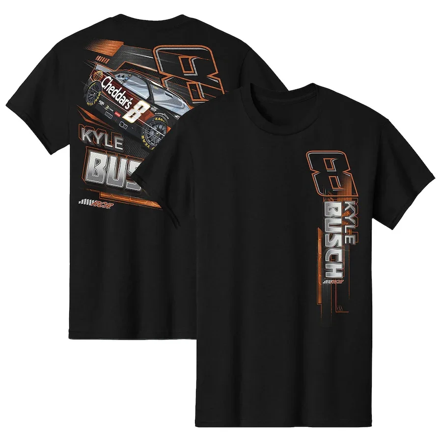 Kyle Busch 8 Motor Sports Racing Men's Athletic Lightweight Cotton Classic Short Sleeve Crewneck T-Shirt Tee Shirt