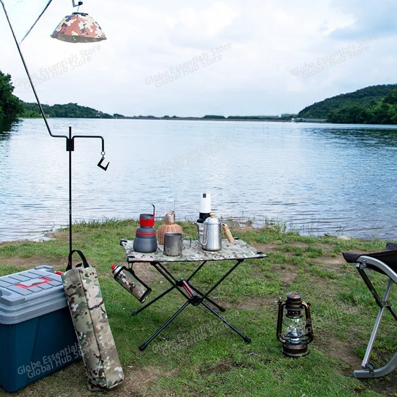 

Уличный складной стол, алюминиевый сплав, походный стол, сетчатый стол для пикника для барбекю, легкий стол