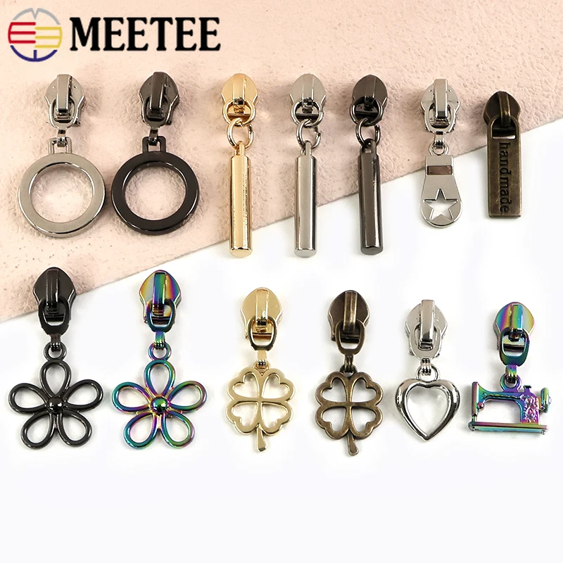 10/20 قطعة 5 # النايلون سستة المنزلق DIY الخياطة إغلاق البريدي المؤشر الملابس الزخرفية السوستة مجتذب حقيبة استبدال الرمز البريدي إصلاح أطقم #1