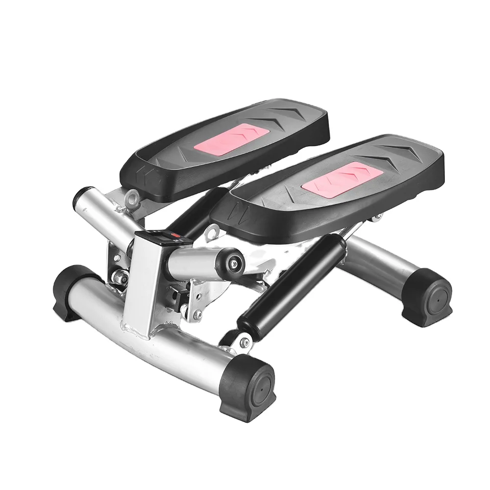 Stationary Fitness Foot Pedal Exerciser Under Desk Mini Cycling With Handle Leg Twist Pedal Fitness Trainer