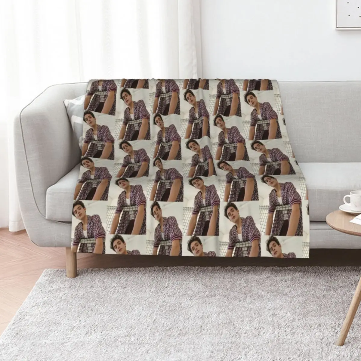 joshua basset Throw Blanket Multi-Purpose Sofa Quilt warm winter Softest Soft Big Luxury Brand Blankets