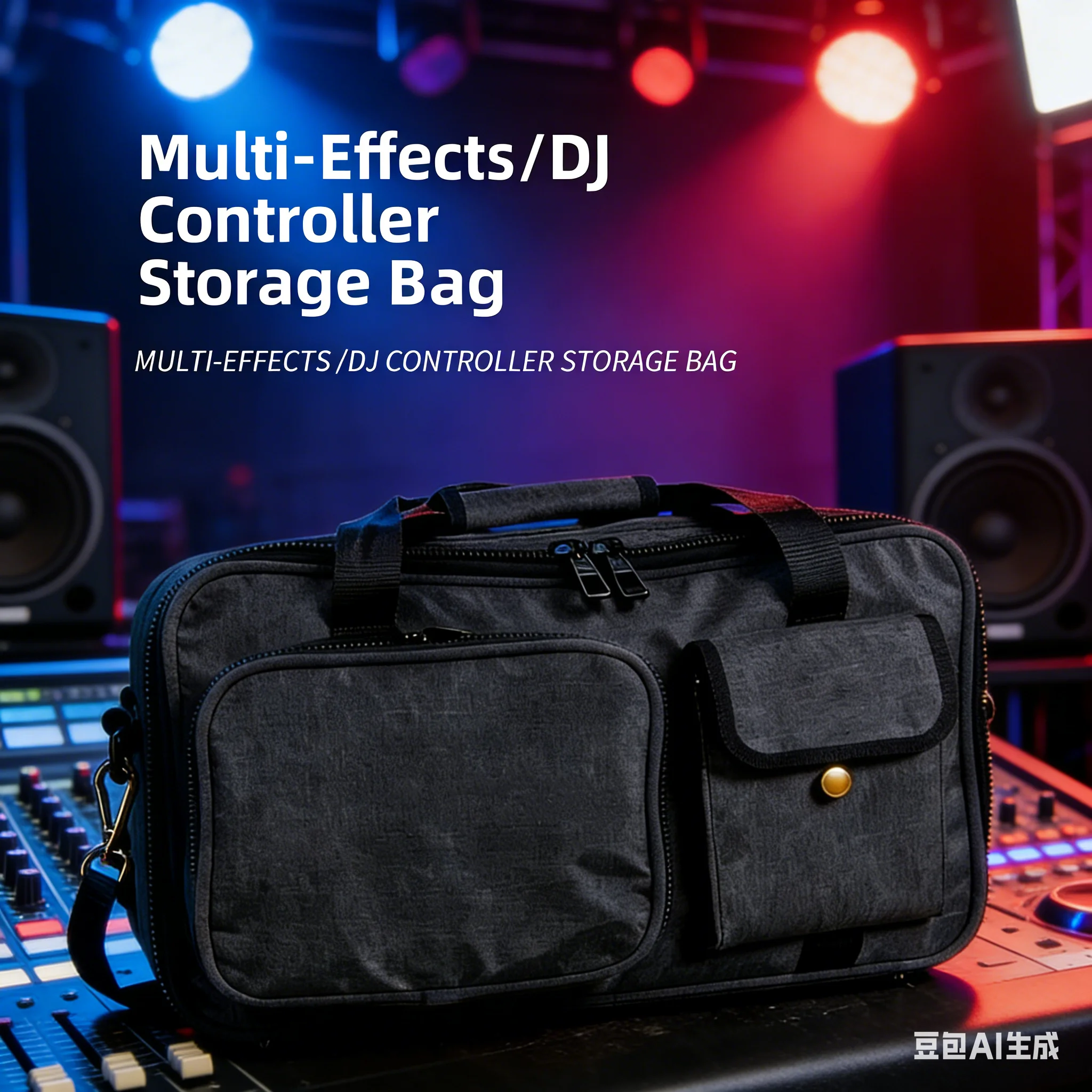 

Multi Effects Pedal Bag S M L Thickehing Waterproof Shockproof Protection Handlebag For Professional DJ Controller Accessories