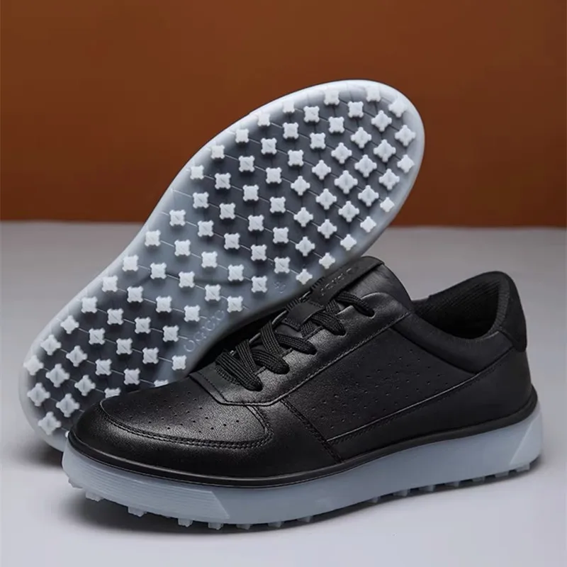 أحذية رياضية من جلد البقر الطبيعي للرجال ، أحذية كاجوال على الطراز البريطاني ، موضة جديدة #4