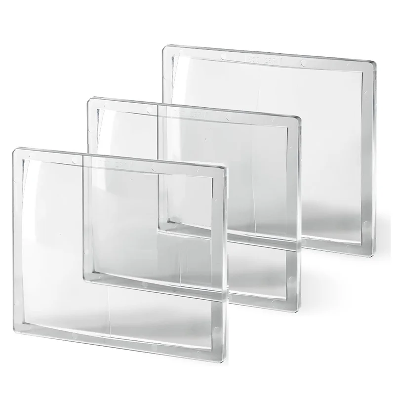 ABXF-3PCS 3,54 х 4,25-дюймовая сварочная линза с увеличением, линза 2,5 Cheater, совместимая с большинством сварочных шлемов