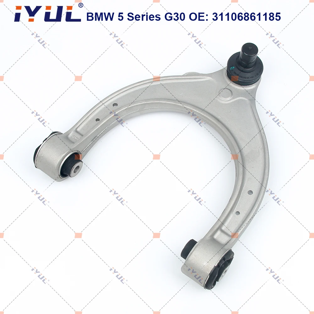 A Pair Front Upper Right Suspension Control Arm U-Type For BMW 5 / 6 Series G30 F90 G31 G32 31106861185