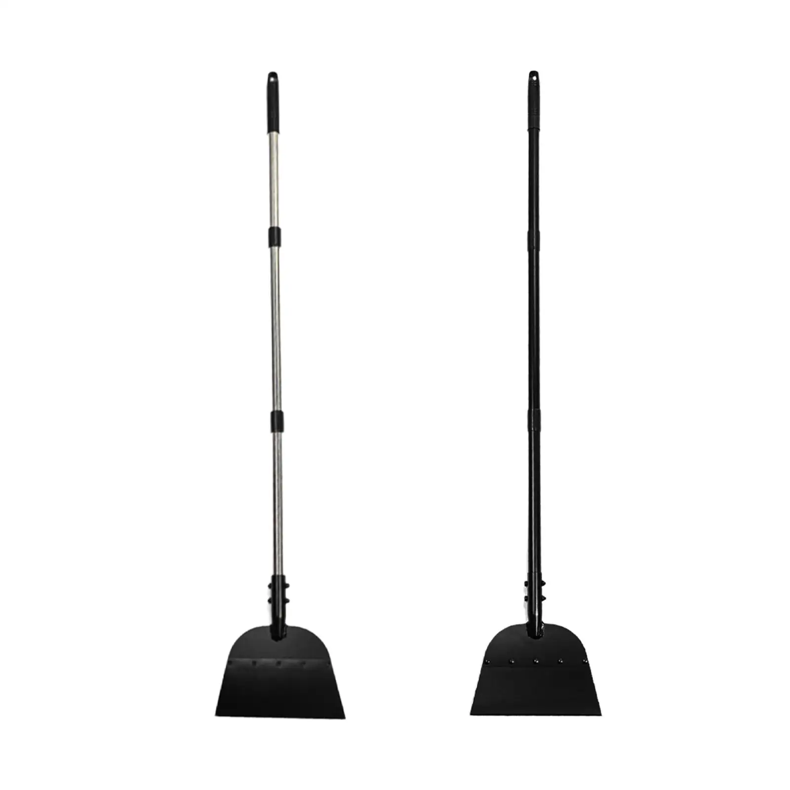Ice Removal Tool Garden Cleaning Scraper Nonslip Handle Stainless Steel Scraper for Outdoor Lawn Edging Stairs Road Walkway
