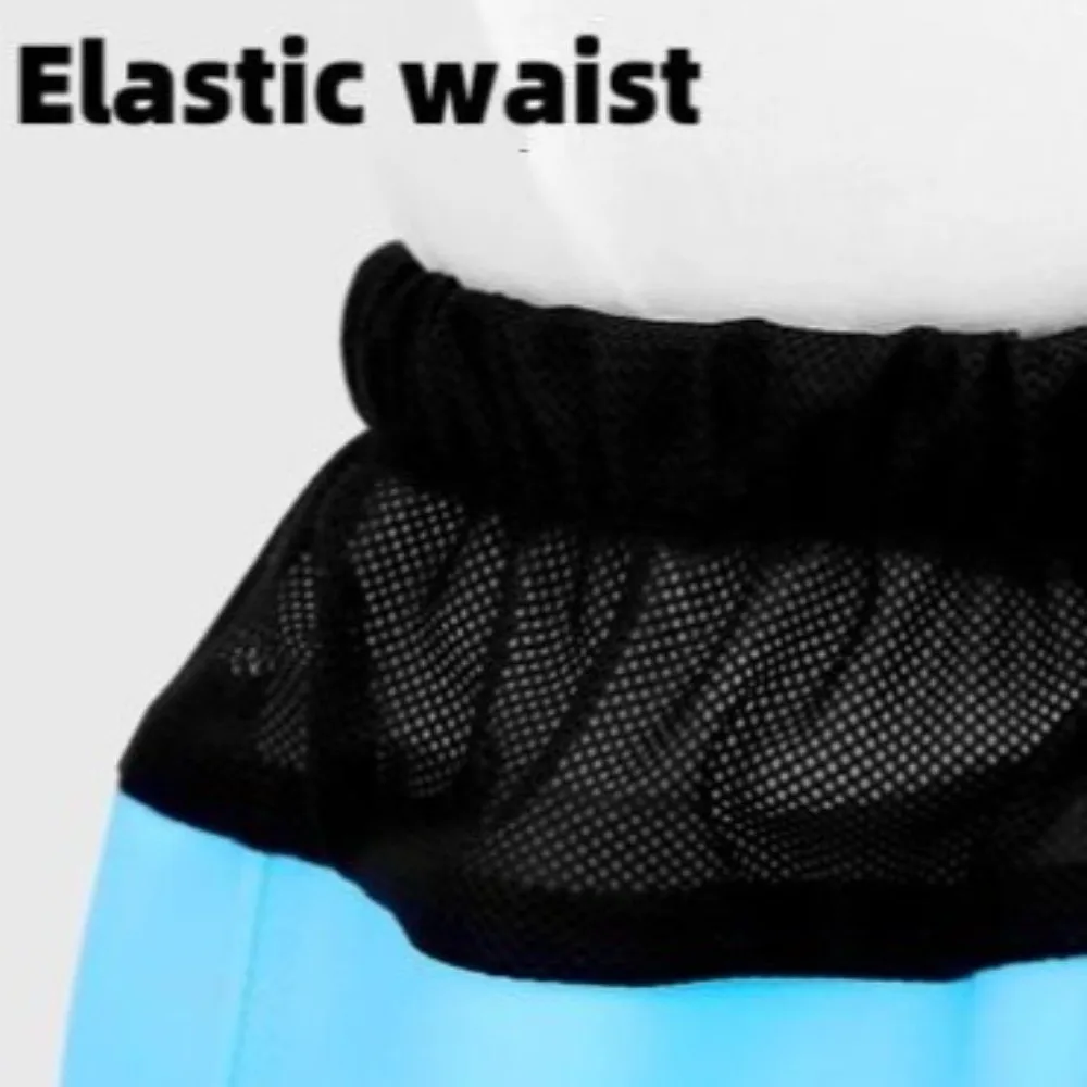 

PVC Children Rain Pants Boots Half-Body Flood Fighting Children Raincoat Jumpsuit Waterproof Thick Pants with Rain Boots