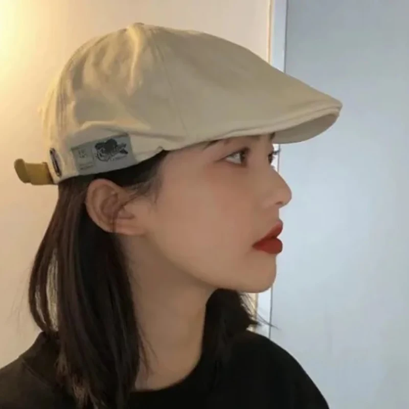 Berets Visors Hats for Men Women Street Trend Summer and Autumn Classic Versatile Hip-Hop Forward Caps Suitable for Daily Wear