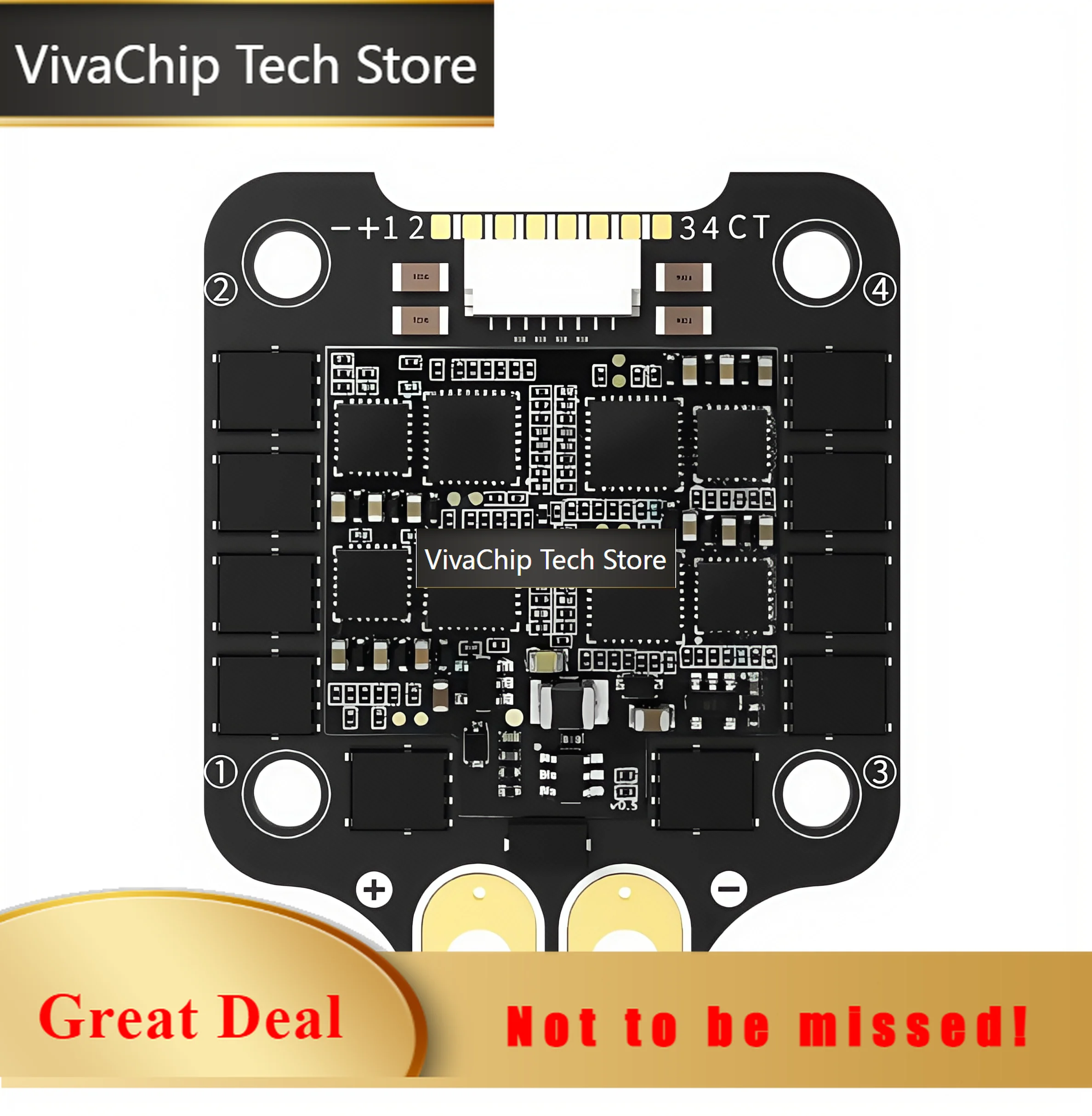 VivaCTSpeedyBee F7 V3 BL32 50A 30x30 Flying Tower Fortinet SB-STACK-F7V3-50 Flight Controller F7V3 SPEEDYBEE-F7V3