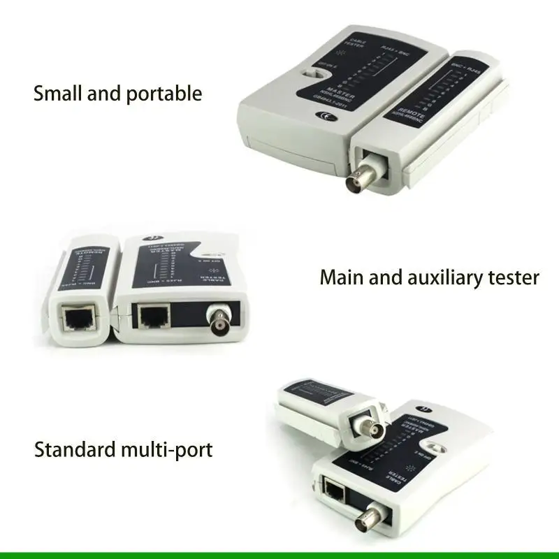 U55c RJ45 сетевой тест кабеля для сетевого телефона LAN RJ45 BNC Линейный сетевой проволоки