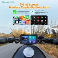 Ottocast Express pantalla de motocicleta 6,0 pulgadas IP67 impermeable GPS inalámbrico Carplay Android Auto DVR unidad grabadora Moto Monitor