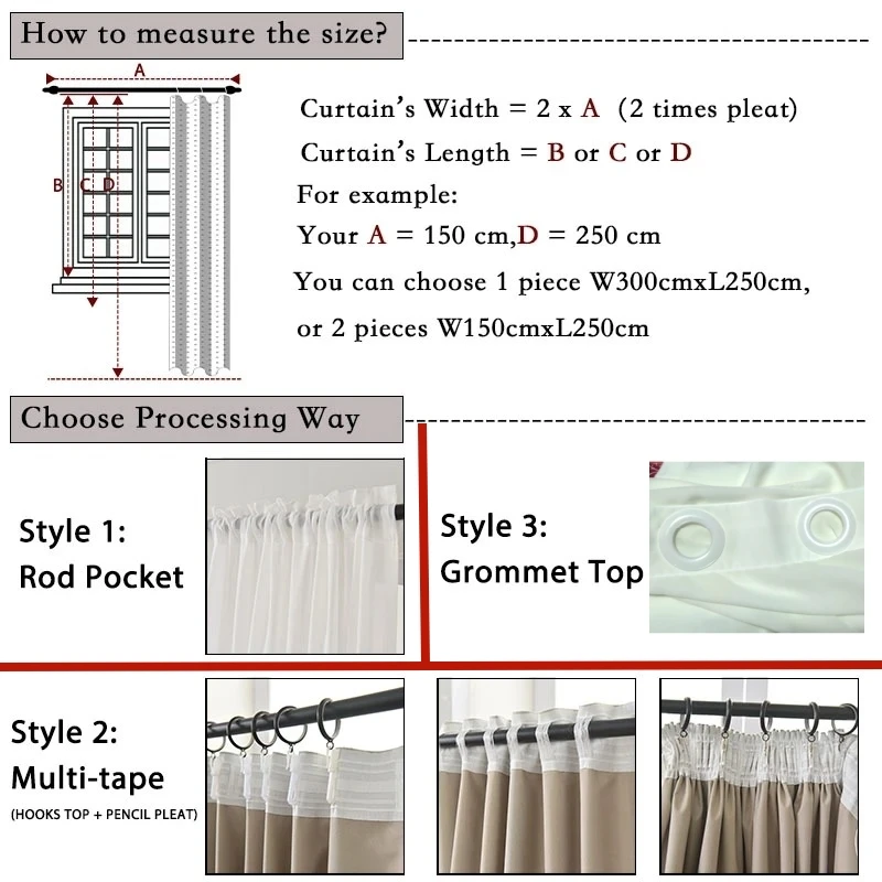 Custom Sheer Voile Curtain Printed Window Tulle Curtains Personalized Photo Customized DIY Print on Demand Dropshipping