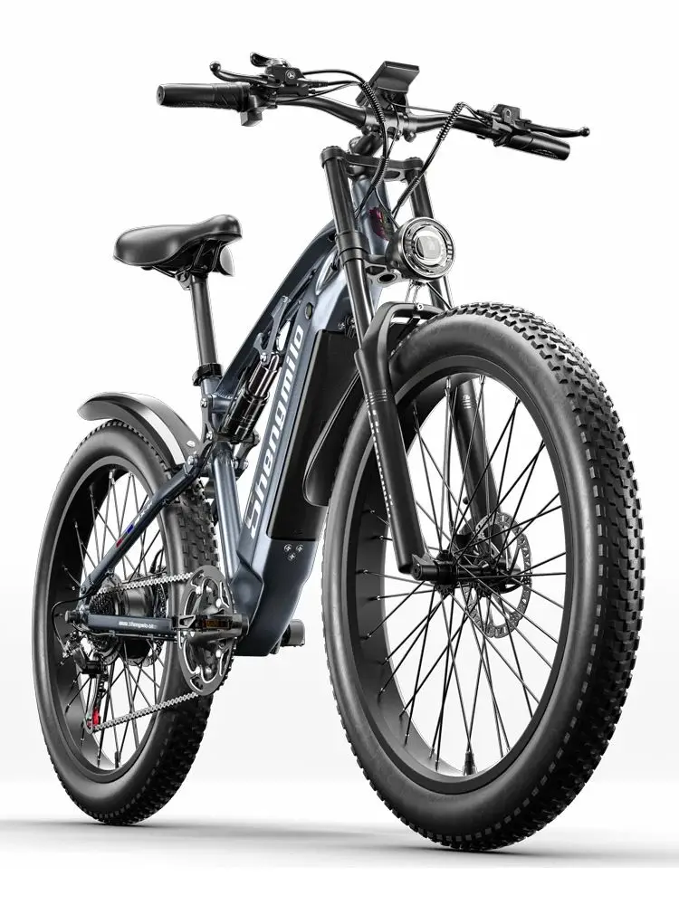 AliExpress Shengmilo MX05 Electric Bicycle 26 Inch Fat Tire 1000W Motor 48V17.5AH Lithium Battery Off Road Adult Mountain E-bike