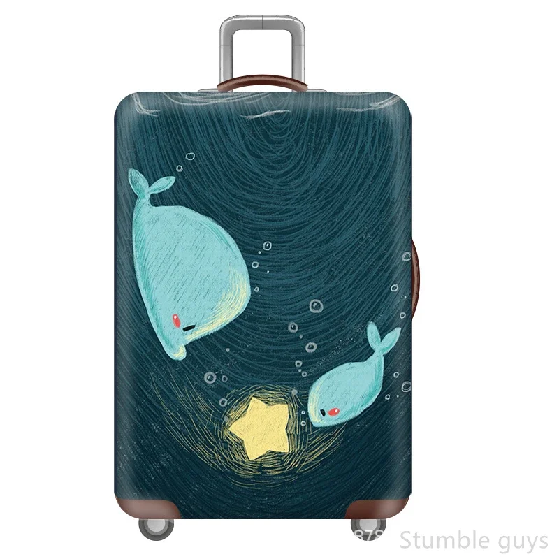 

Премиальный защитный эластичный чехол для чемодана: прочный, пылезащитный, предотвращающий царапины, практичный аксессуар для путешествий, для авиаперелетов