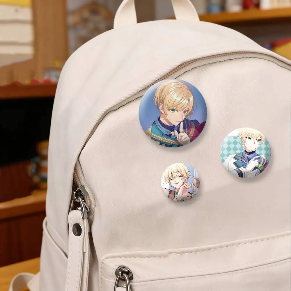 S-Silent Witch F-Felix Ark Lidill Badges Creative Tinplate Button PinsBrooch Badge Clothes Backpack