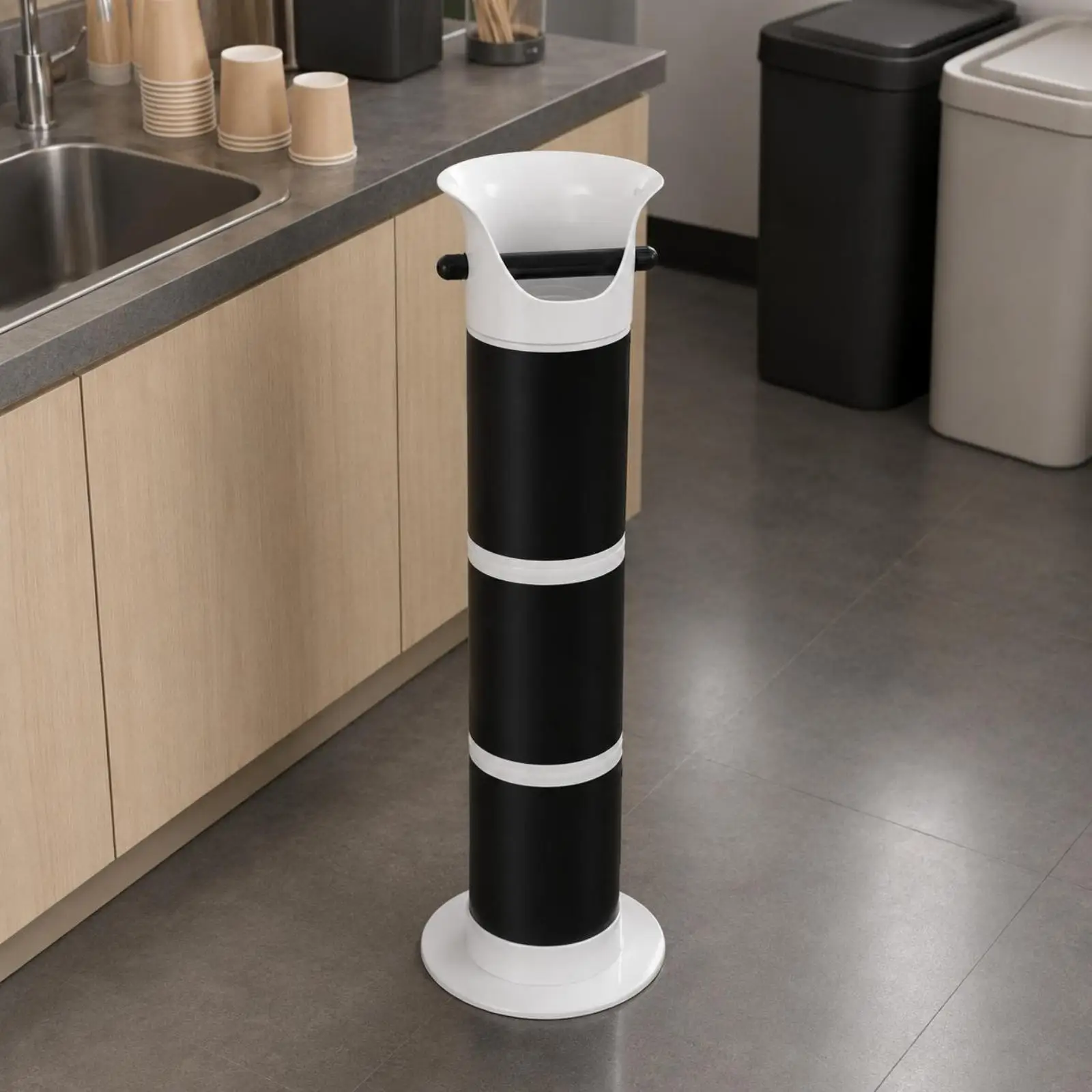 Coffee Grounds Disposal Box Flared Select Espresso Portafilter Cleaner