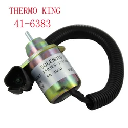 1503ES-12S5SUC11S Fuel Stop Shut Off Solenoid Valve TK 41-6383 41-4306 For Yanmar Engine Replaces Thermo King 12V