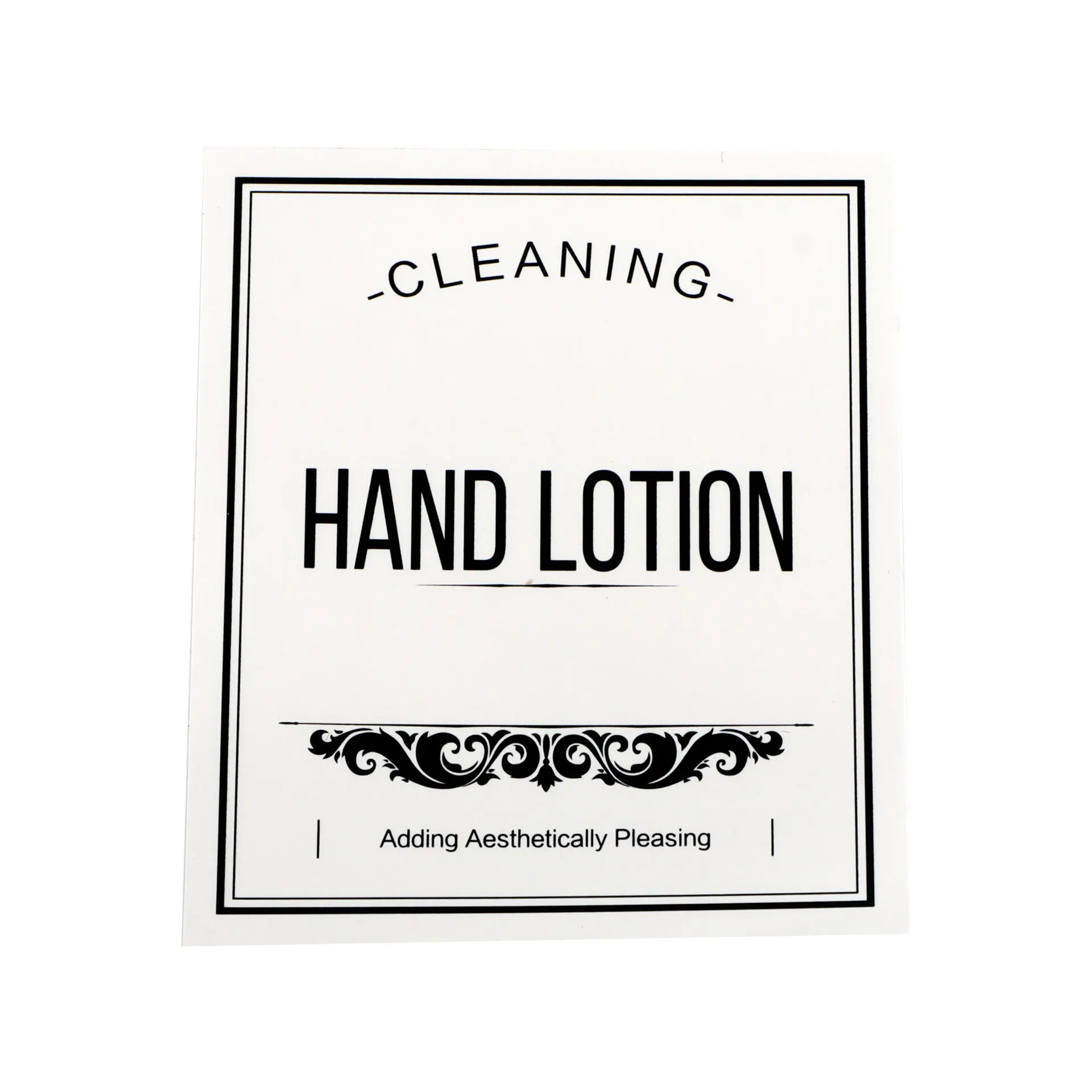 6pcs Rectangular Shower Gel Labels Self-Adhesive Hand Soap Stickers Shampoo Identification Paper Conditioner Waterproof Stickers