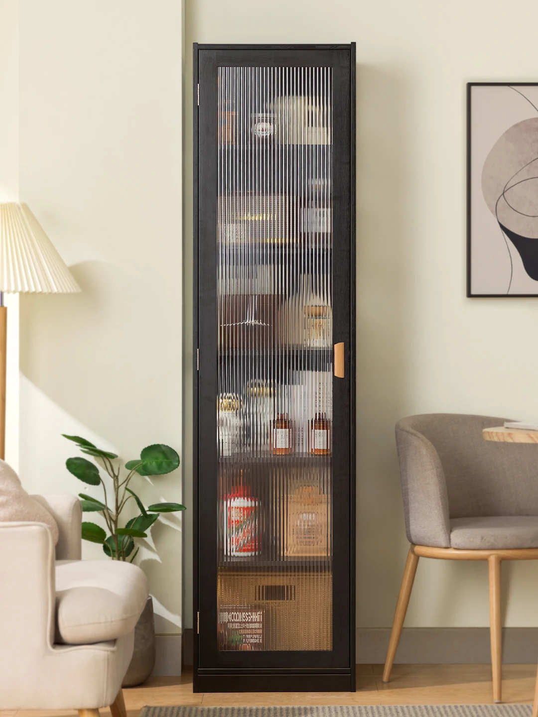 

Wine display cabinet, modern minimalist dining cabinet, internet famous small wine rack,