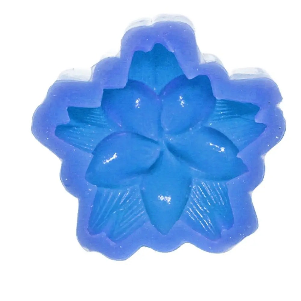 3D Frangipani Flower Silicone Soap Mould Homemade Wax Melt Cake Making Mold Craft