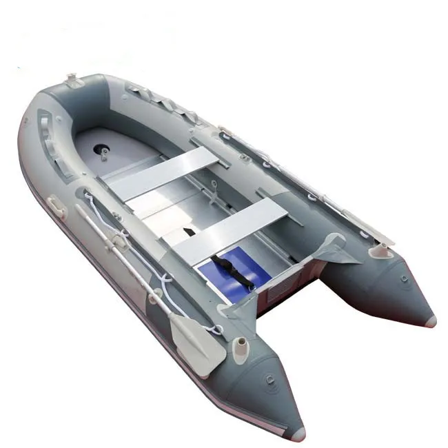 High Quality Eco Friendly High Density 330cm PVC Inflatable Fishing Boat Kayak Rescue Boat