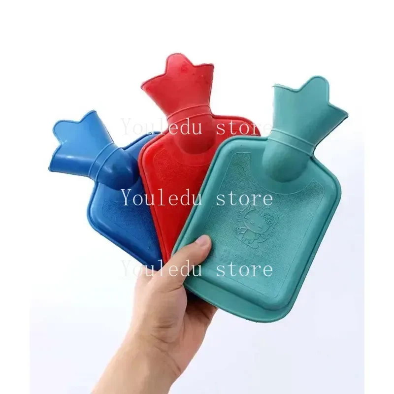 1PC 500ml Water Injection Rubber Hot Water Bottle Thick Hot Water Bottle Warm  Bag Hand Feet Warmer  Bottle