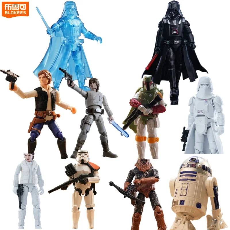 Конструктор BLOKEES Star Wars: Сборная модель Дарта Вейдера (Звездная серия, Фаза II) — Подвижный робот-фигурка, подарок